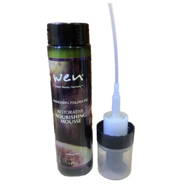 WEN Mandarin Italian Fig Restorative Nourishing Mousse With Pump 7.5 oz SEALED