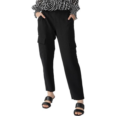 Sanctuary Womens Black High Rise Casual Cargo Pants Trousers 30 BHFO 0437