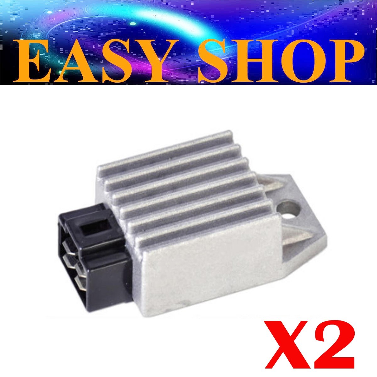 2X 4 PIN Regulator Rectifier 50cc 90cc 110cc 125cc Taotao Kymco Apollo Assassin