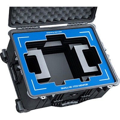 Jason Cases Жесткий футляр на колесиках для монитора SmallHD 1703 + чехол для крепления на C-стойку