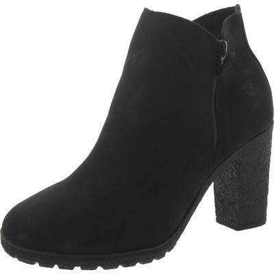 Женские черные замшевые ботильоны-пинетки Timberland, размер 10, средний (B,M), BHFO 3166