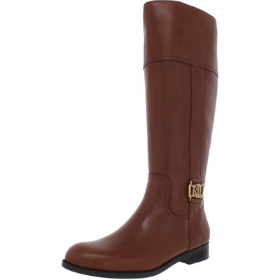 

Женские осенние сапоги для верховой езды Lauren Ralph Lauren Tan Berdie 6 Medium (B,M) BHFO 4936, Polo tan