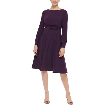 

Женское фиолетовое платье до колена для работы Jessica Howard Petites  BHFO 0055, Plum