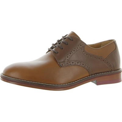 Johnston & Murphy Boys BK Conard Tan Oxfords 3 Medium (D) Little Kid BHFO 6285