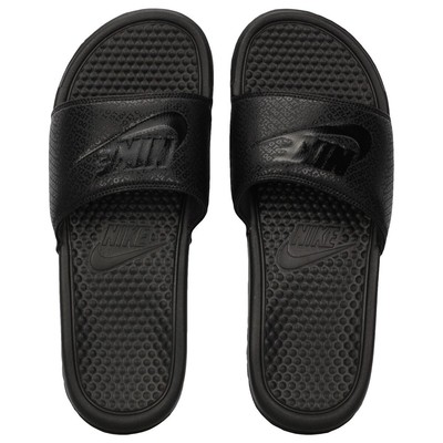 Nike Benassi JDI Men's Slide - Black/Black/Black, US 4 (343880-001) 