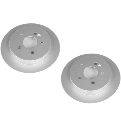 SET-P15EBR627EVC-2 Powerstop Brake Discs 2-Wheel Set Rear  for MB Mercedes ML350