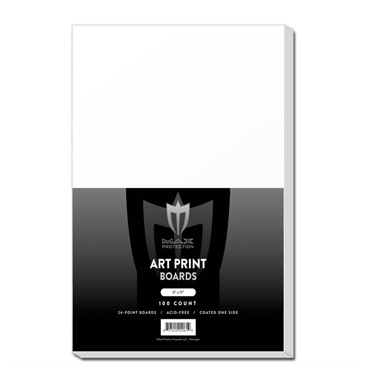 100 BCW 11x17 ART PRINT ACID FREE WHITE CARDBOARD BACKING BOARDS BACKERS