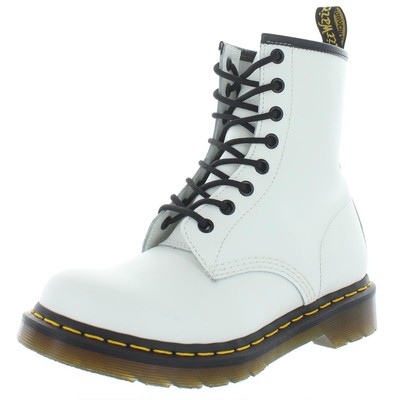 

Martens 1460 Женские белые ботинки до середины икры 8 Средний (B,M) BHFO 5969, Черный, Dr. Martens 1460