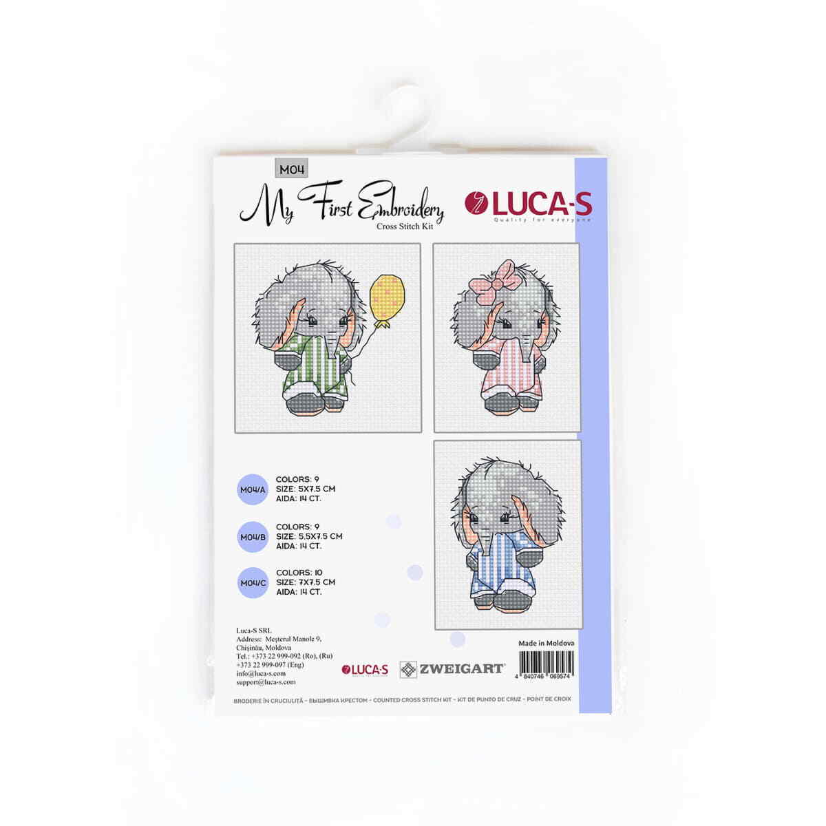 Luca-S counted cross stitch kit 