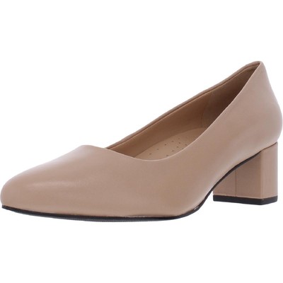 

Женские туфли на каблуке с острым носком Trotters Kari, бежевые, ширина 11 (C, D, W) BHFO 2199, Nude