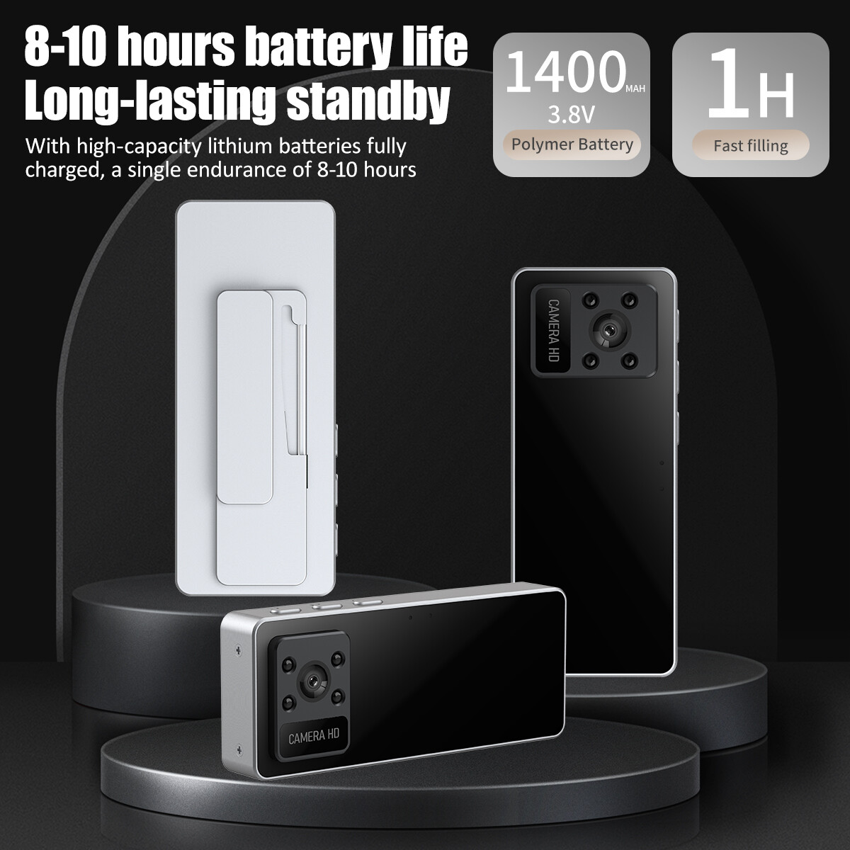 2024 1080P WIFI hotspot Camcorder Mini Body Camera DVR HD Police Body Worn Cam`