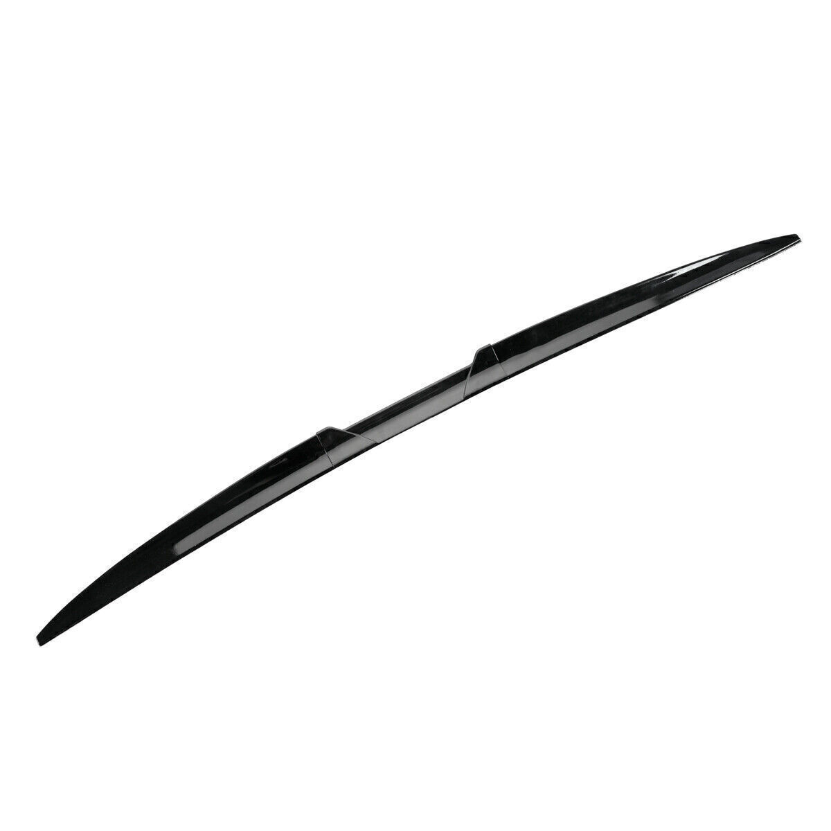 Glossy Black Car Rear Trunk Spoiler Lip Roof Tail Wing Car Sedan Universal USA