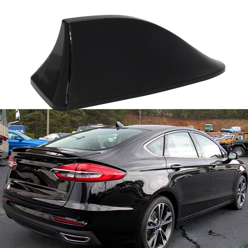 For Ford Fusion Car Auto Antenna Cover Radio AM FM Signal Shark Fin Cap Gloss