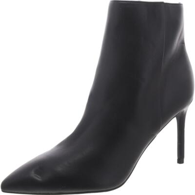 Nine West Womens Gurly 3 Faux Leather Pointed Toe Ankle Boots Shoes BHFO 3157