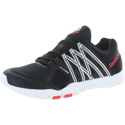 

Reebok Женские черные кроссовки Your Flex Trainette 6 Medium (B,M) BHFO 5861, Black/white/cherry, Your Flex Trainette