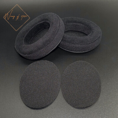 Velour Deep Memory Foam Ear Pads For Sennheiser Massdrop x HD58X Jubilee HD6XX