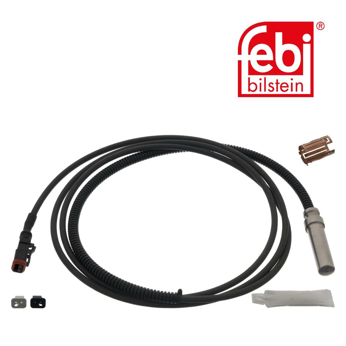 febi bilstein 46547 ABS-Sensor mit Hülse und Fett für Scania