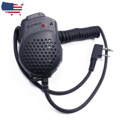 Dual PTT Speaker Microphone For Baofeng UV-82 UV-8D UV-82L G