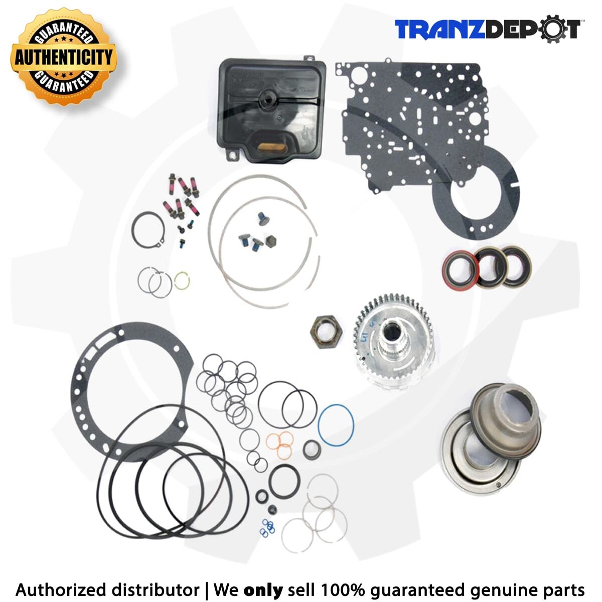 ボタンsar Factory Mopar Transmission Overhaul Rebuild Kit for 62TE