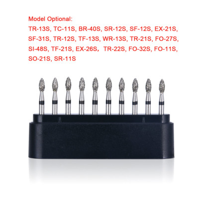 AZDENT Dental Diamond FG Burs Super Coarse F High Speed handpiece FO-32S DENTIST