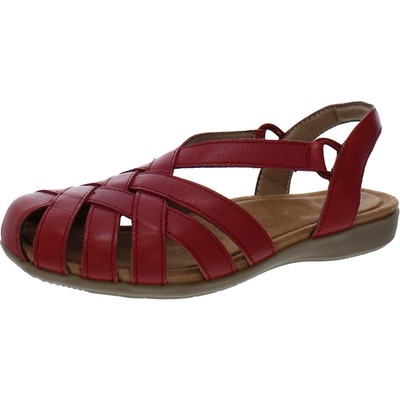 

Красные женские сандалии с ремешком на пятке Earth Origins Berri 6.5 Medium (B,M) BHFO 4879, Medium red