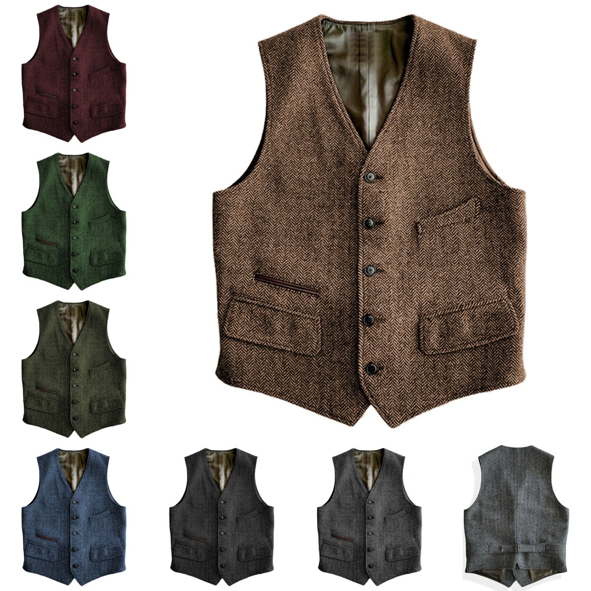 トップス OLD JOE TWEEDY YARN VEST 38 OLD JOE TWEEDY YARN VEST 38