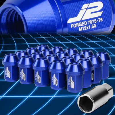 J2 Engineering 7075 Aluminum M12x1.5 25mm OD/35mm 20x Close J2 Engineering 7075 Aluminum M12x1.5 25mm OD/35mm 20x Close
