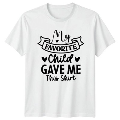 My Favorite Child Gave Me This Shirt Herren T-Shirt Lustig Familie Geschenk