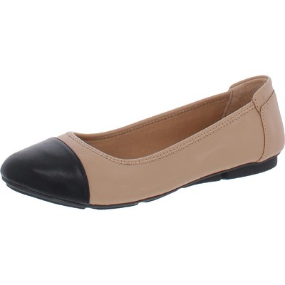 

Alfani Женские балетки Tavii Tan из искусственной кожи 8 Средний (B,M) BHFO 1693, Nude blk sm, Tavii