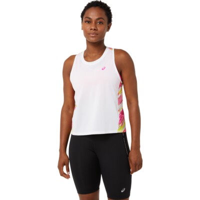 

Женская одежда для бега ASICS COLOR INJECTION TANK 2012C367, Pink glo, 2012C367
