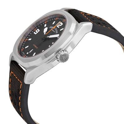 ARMAND NICOLET ARMAND NICOLET JH9 AUTOMATIC BLACK DIAL MEN'S WATCH A660HAA-NO-P0668NO8