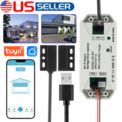 Wifi Smart Home Garage Door Opener Wireless APP Remote Controller Switch US SHIP