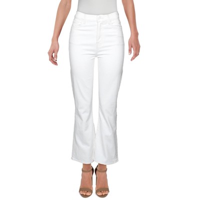 7 For All Mankind Женские белые облегающие джинсы с высокой посадкой и глубоким вырезом 26 BHFO 6226