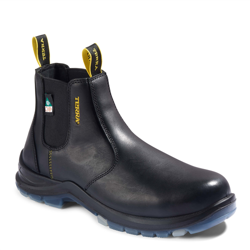 Workwear Outfitters R4NRBK-85 Terra Murphy Chelsea Composite Toe Eh Black Boot Workwear Outfitters R4NRBK-85 Terra Murphy Chelsea Composite Toe Eh Black Boot
