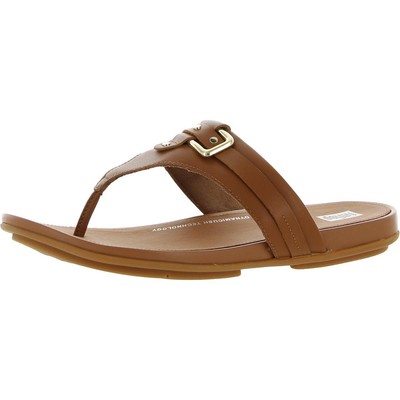 Женские кожаные сандалии без шнуровки с пряжкой и заклепками Fitflop Gracie BHFO 2759