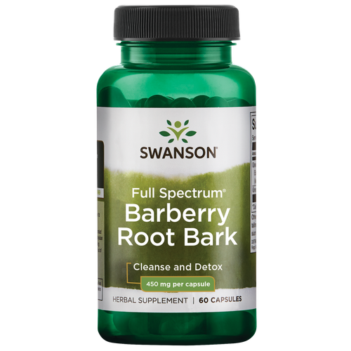 Swanson Full Spectrum Корень барбариса 450 мг 60 капсул