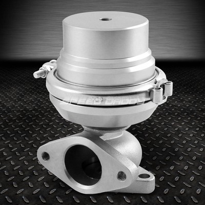 УНИВЕРСАЛЬНЫЙ ВЫПУСКНОЙ КОЛЛЕКТОР С ТУРБОНАДДУВОМ ДИАМЕТРОМ 38 ММ СЕРЕБРИСТОГО ЦВЕТА С V-ОБРАЗНОЙ ПОЛОСОЙ, ВНЕШНИЙ ВЫПУСКНОЙ КЛАПАН + ПРУЖИНА