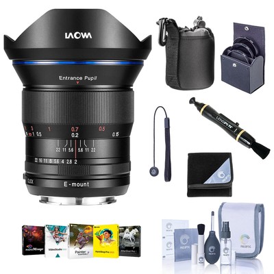 Venus Laowa 15mm f/2 FE Zero-D Lens for Canon RF w/PC Software  Accessories Kit