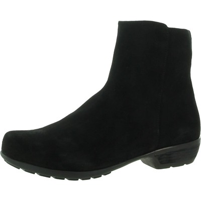 

Женские черные ботинки до середины икры Elsie Walking Cradles, ширина 6 (C, D, W) BHFO 0825, Black suede, Elsie