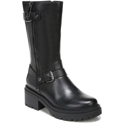

Женские мотоботы до середины икры Naturalizer Jagger, черные, 7,5, средние (B,M) BHFO 3958, Black leather