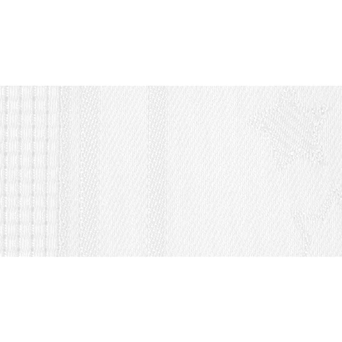 Tischläufer „Sterne“ aus Damast mit eingewebten Aida-Feld für Kreuzstich zum Bes