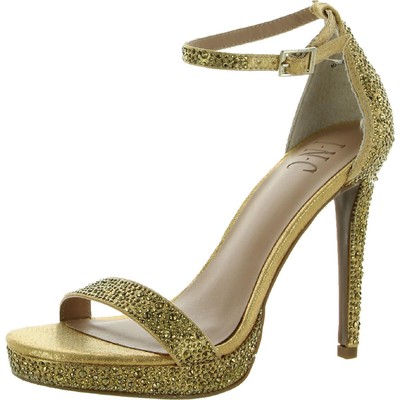 

INC Женские модные туфли на шпильках Lissy Gold 11 Medium (B, M) BHFO 0147, Gold bling