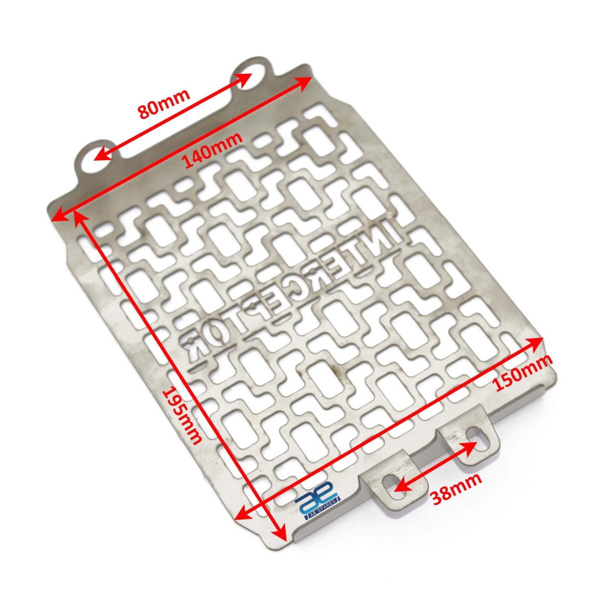 Fits Royal Enfield Stainless Steel Radiator Guard For Interceptor 650 