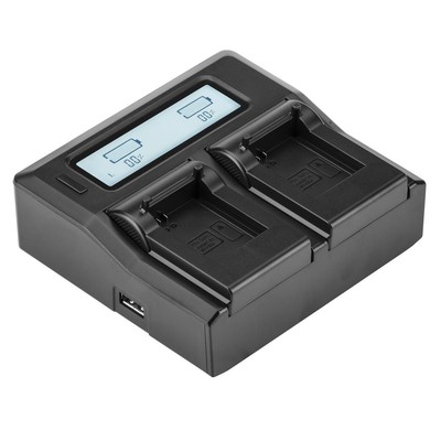 Двойное интеллектуальное зарядное устройство Green Extreme с ЖК-экраном для GoPro AHDBT-201/301/302