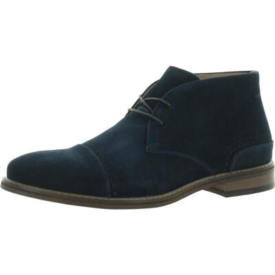 

Мужские кожаные ботильоны Stacy Adams AVERY на шнуровке BHFO 4767, Navy, AVERY