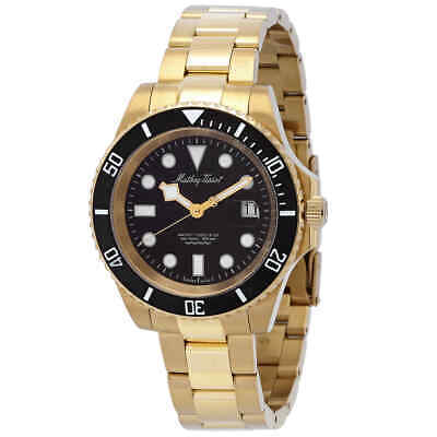 Mathey-Tissot Jumbo Кварцевые мужские часы с черным циферблатом H9060PN