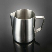 350/600/1000ml Stainless Steel Milk Jug Frother Coffee Latte Cup Pitcher New