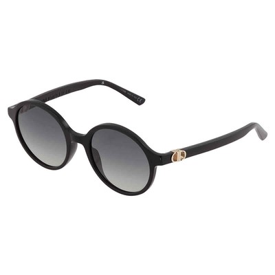 Pre-owned Dior Grey Gradient Round Ladies Sunglasses 30montaignemini Ri Cd40019i 01b 51 In Gray