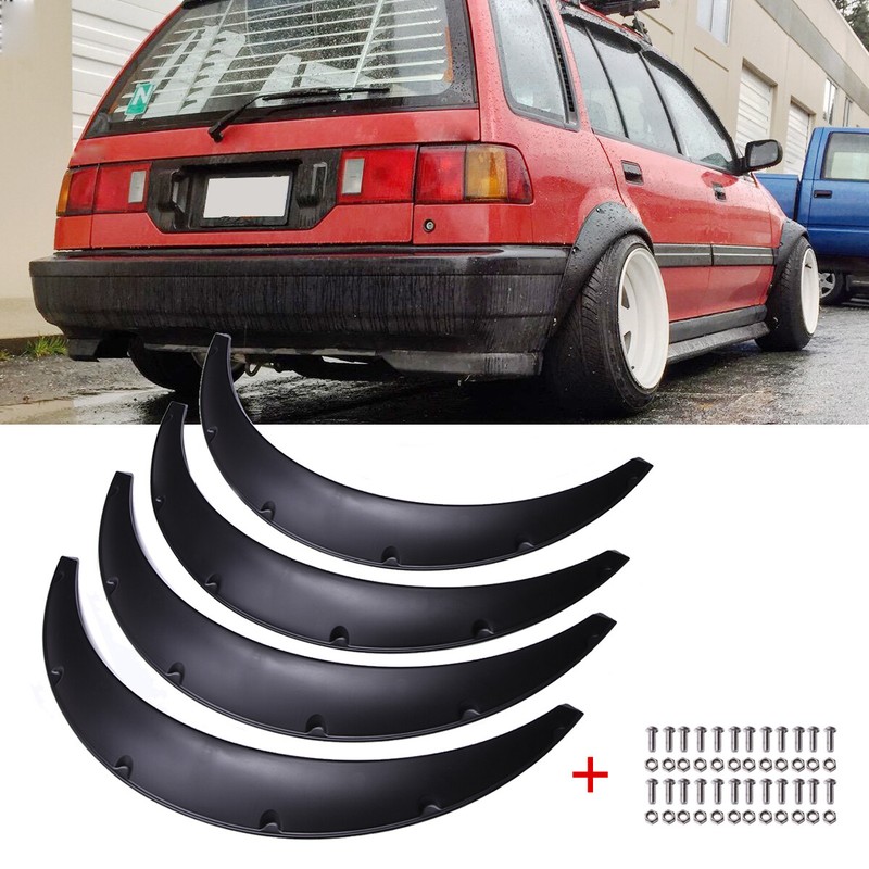 For Honda Civic Wagon Sedan 4PCS Car Fender Flares 4.5