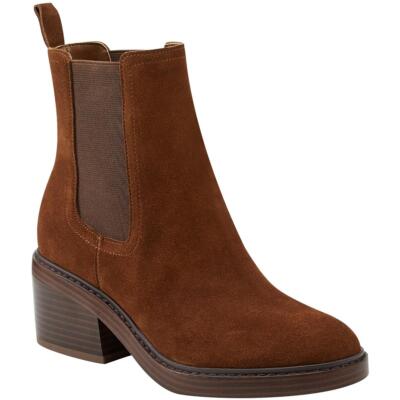 Marc Fisher/женские повседневные замшевые ботильоны в стиле модерн; ботинки Челси; BHFO 5236